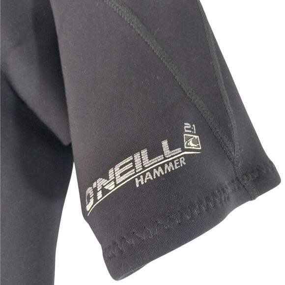 O'NEILL! SUPER COOL SHORTY FRONT ZIP NEOPRENE WETSUIT, BLACK & GRAY, HOT! SZ XL - Picture 9 of 13